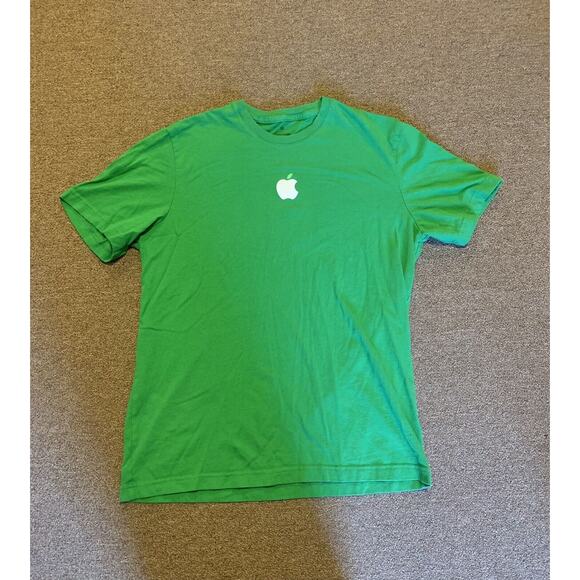 Apple Other - Apple Store Employee Uniform T-Shirt Mens M Logo Green Graphic Short Sleeve
